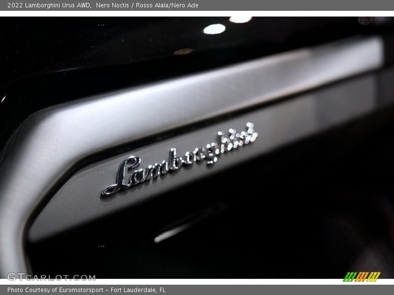 Nero Noctis / Rosso Alala/Nero Ade 2022 Lamborghini Urus AWD