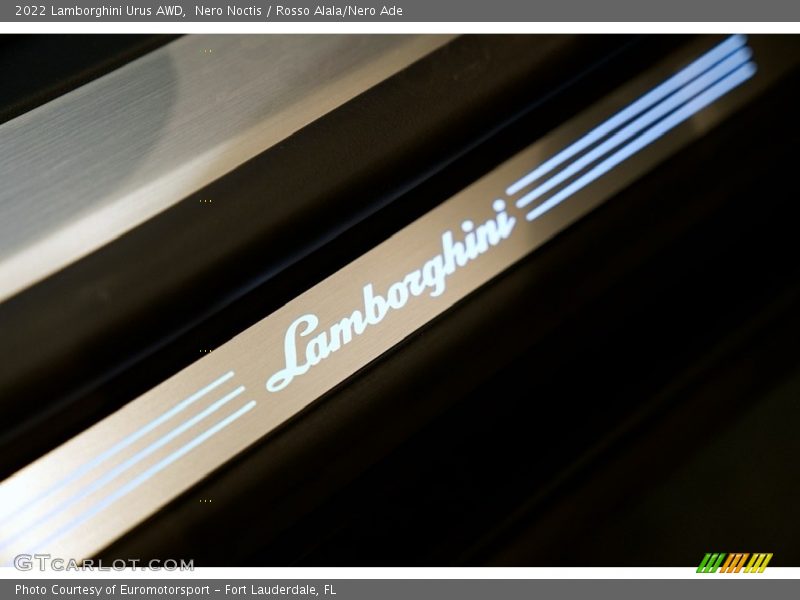 Nero Noctis / Rosso Alala/Nero Ade 2022 Lamborghini Urus AWD
