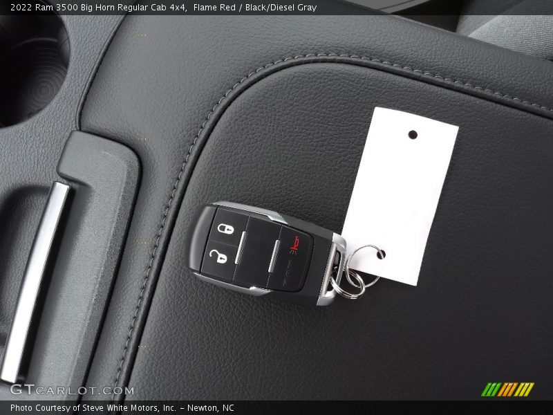 Keys of 2022 3500 Big Horn Regular Cab 4x4
