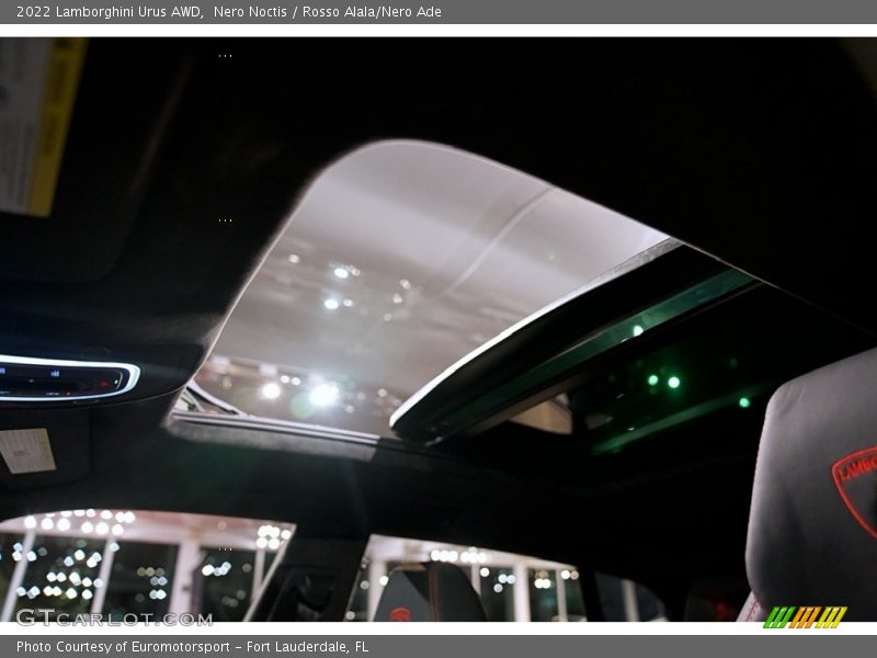 Nero Noctis / Rosso Alala/Nero Ade 2022 Lamborghini Urus AWD