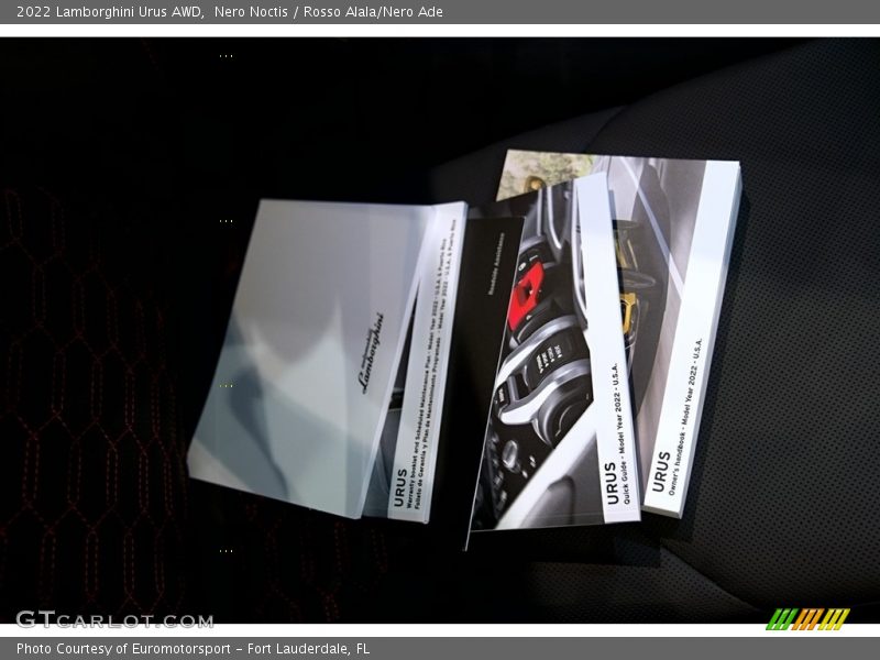 Nero Noctis / Rosso Alala/Nero Ade 2022 Lamborghini Urus AWD