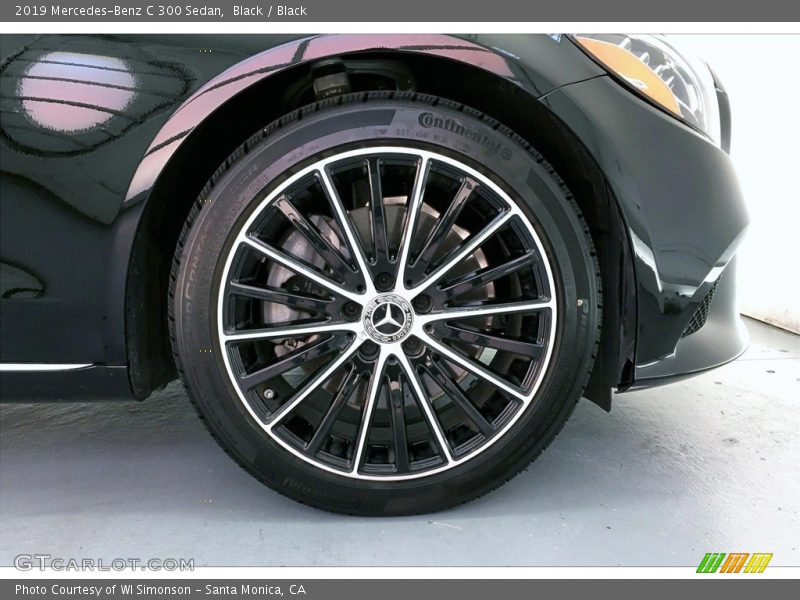 Black / Black 2019 Mercedes-Benz C 300 Sedan