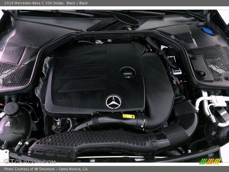 Black / Black 2019 Mercedes-Benz C 300 Sedan