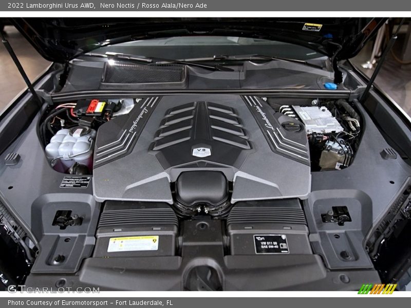  2022 Urus AWD Engine - 4.0 Liter Twin-Turbocharged DOHC 32-Valve VVT V8