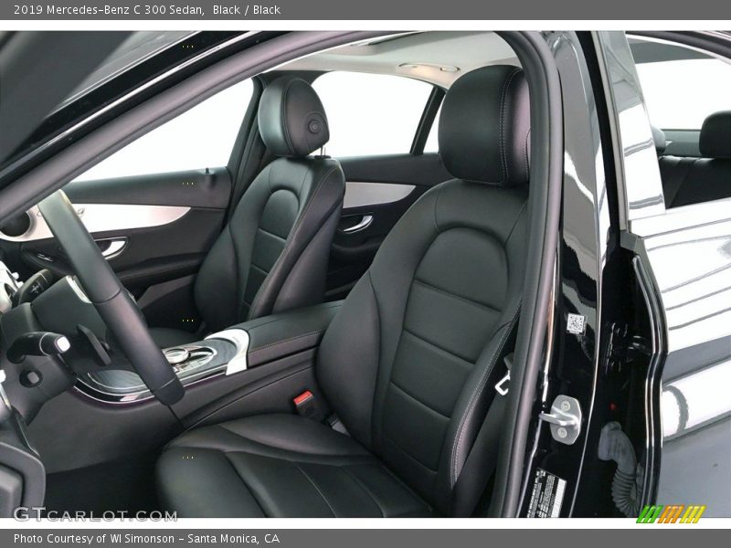 Black / Black 2019 Mercedes-Benz C 300 Sedan