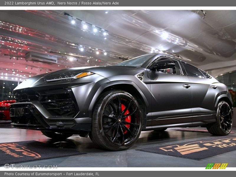 Nero Noctis / Rosso Alala/Nero Ade 2022 Lamborghini Urus AWD