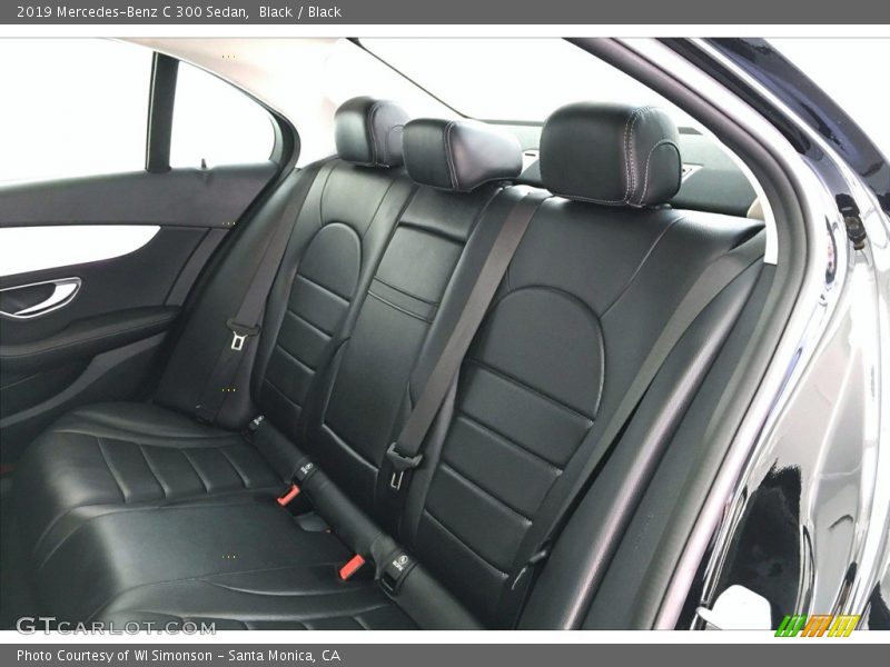 Black / Black 2019 Mercedes-Benz C 300 Sedan
