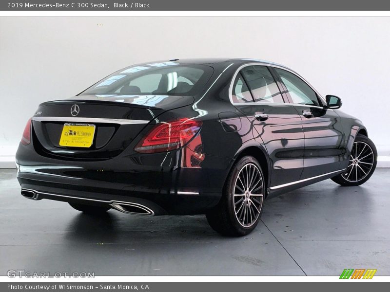 Black / Black 2019 Mercedes-Benz C 300 Sedan