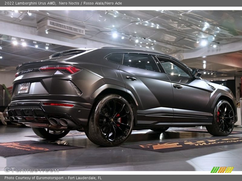 Nero Noctis / Rosso Alala/Nero Ade 2022 Lamborghini Urus AWD