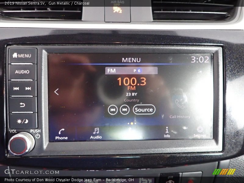 Gun Metallic / Charcoal 2019 Nissan Sentra SV