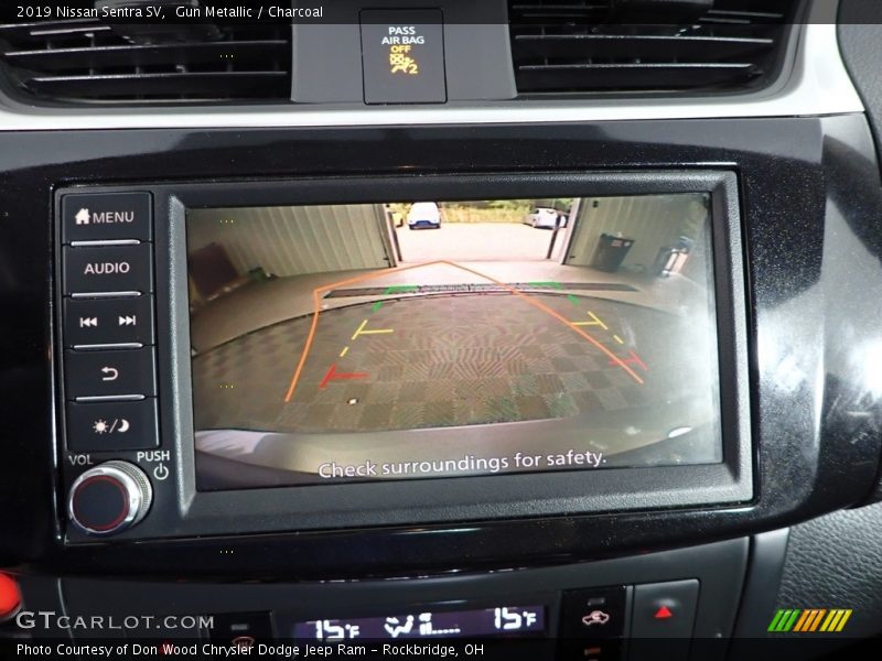 Gun Metallic / Charcoal 2019 Nissan Sentra SV