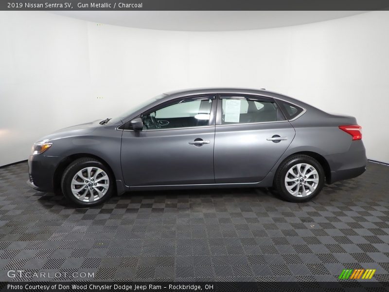 Gun Metallic / Charcoal 2019 Nissan Sentra SV