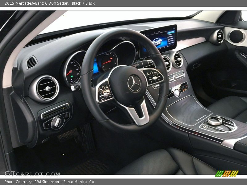 Black / Black 2019 Mercedes-Benz C 300 Sedan