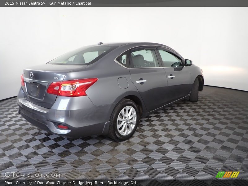 Gun Metallic / Charcoal 2019 Nissan Sentra SV