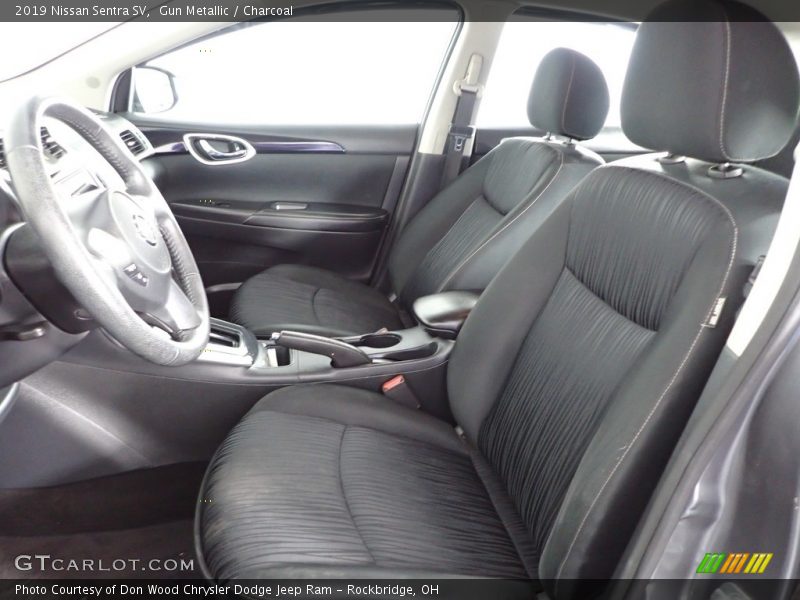 Gun Metallic / Charcoal 2019 Nissan Sentra SV