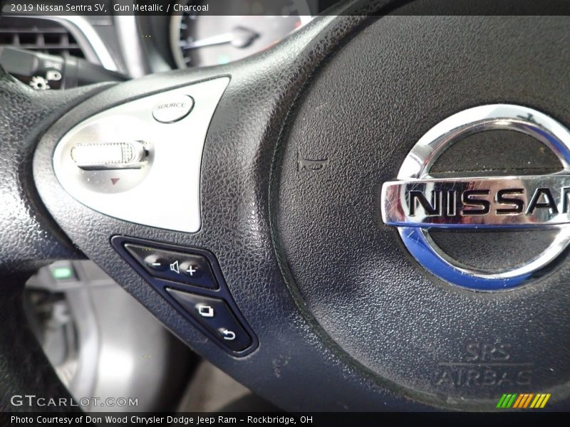 Gun Metallic / Charcoal 2019 Nissan Sentra SV