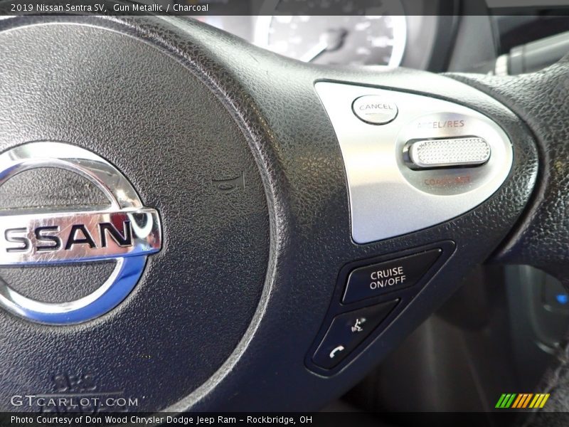 Gun Metallic / Charcoal 2019 Nissan Sentra SV