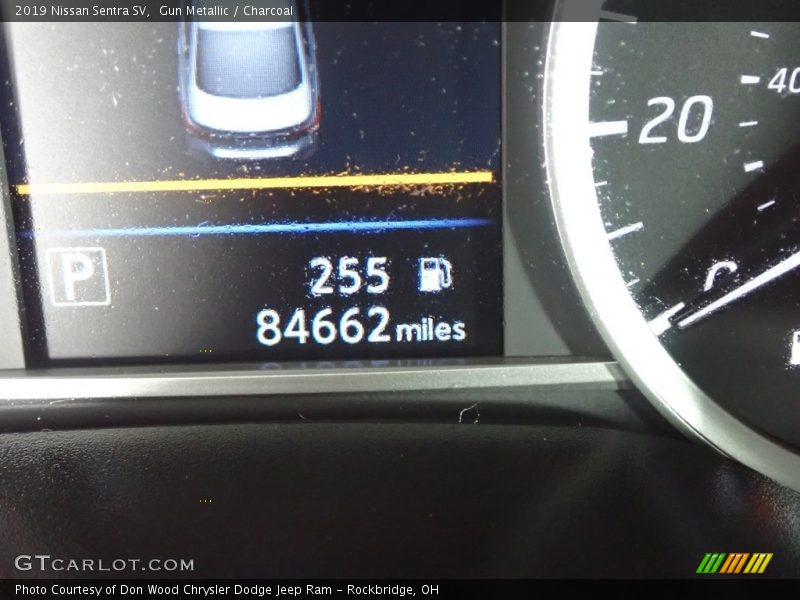 Gun Metallic / Charcoal 2019 Nissan Sentra SV