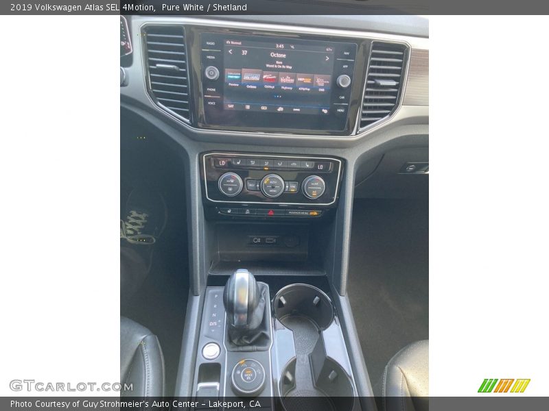 Pure White / Shetland 2019 Volkswagen Atlas SEL 4Motion