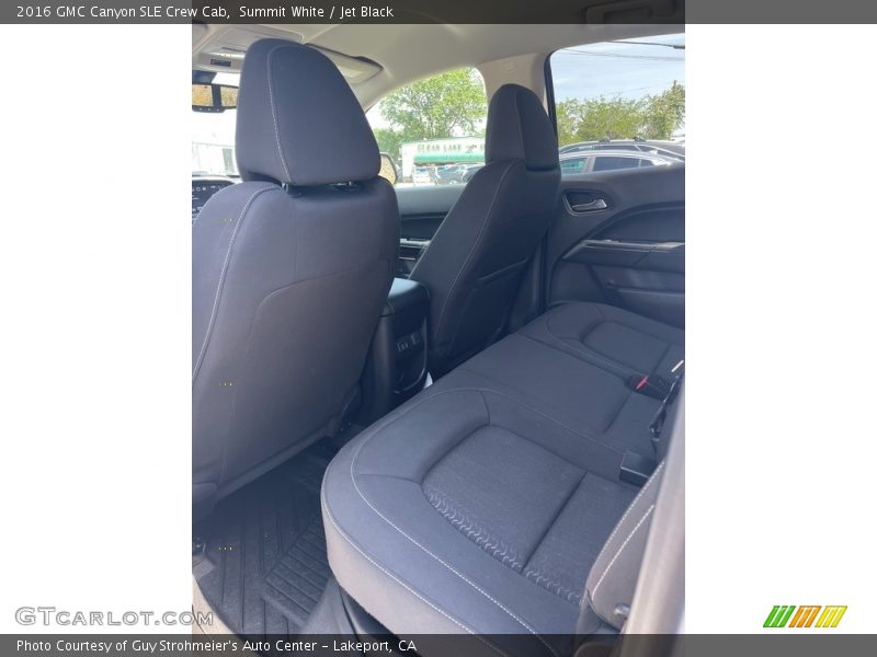 Summit White / Jet Black 2016 GMC Canyon SLE Crew Cab