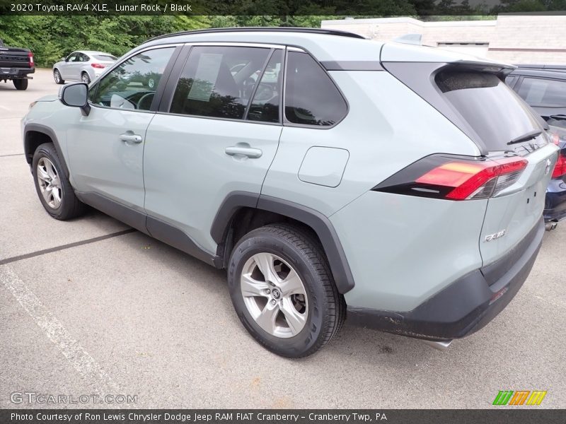 Lunar Rock / Black 2020 Toyota RAV4 XLE
