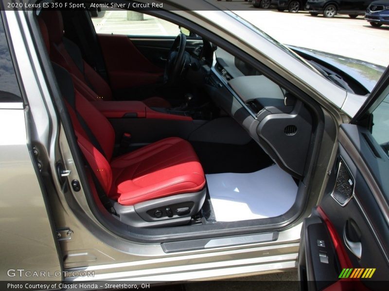 Atomic Silver / Circuit Red 2020 Lexus ES 350 F Sport