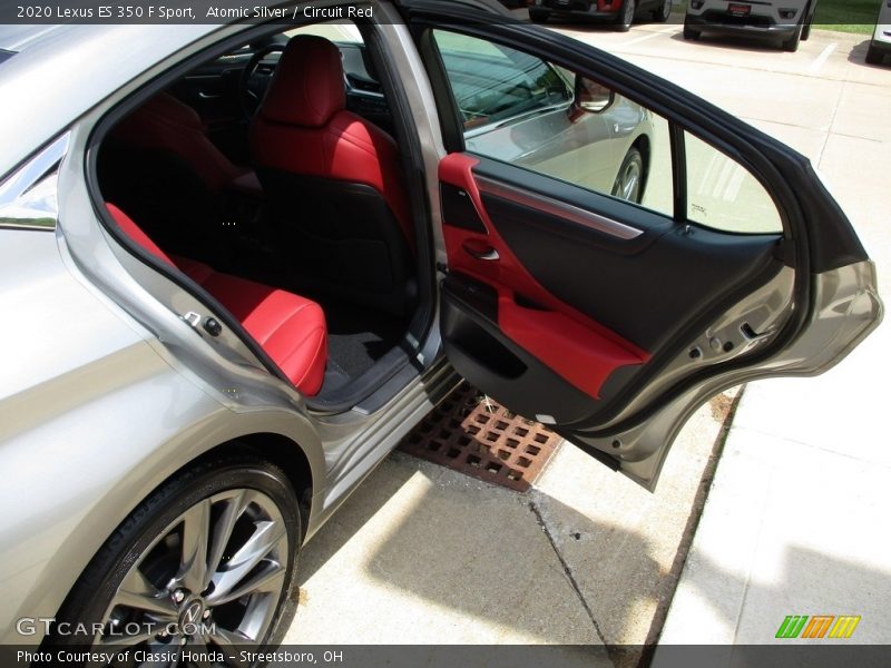 Atomic Silver / Circuit Red 2020 Lexus ES 350 F Sport