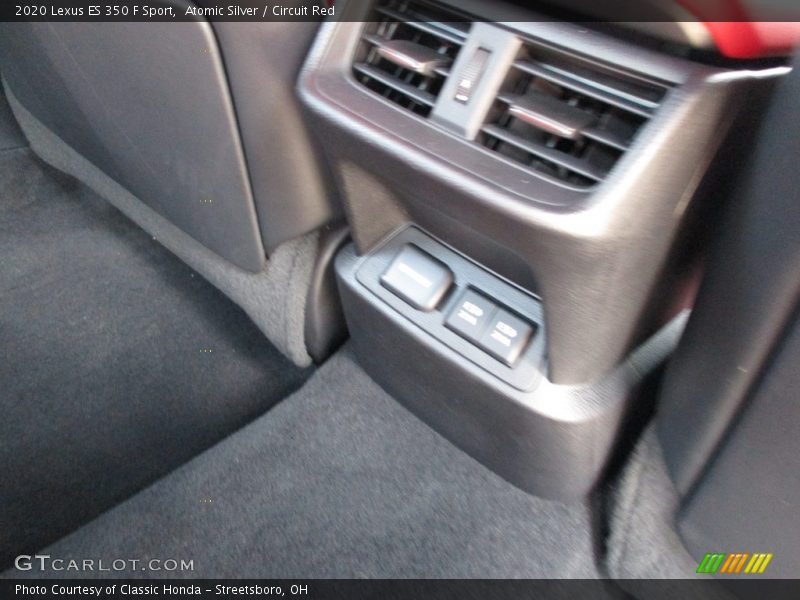 Atomic Silver / Circuit Red 2020 Lexus ES 350 F Sport