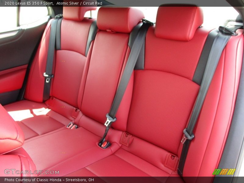 Atomic Silver / Circuit Red 2020 Lexus ES 350 F Sport