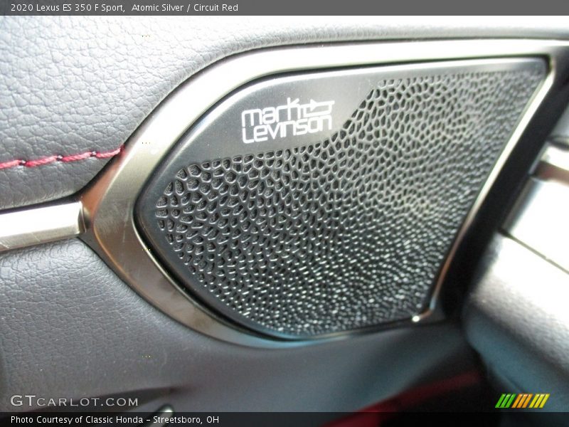 Atomic Silver / Circuit Red 2020 Lexus ES 350 F Sport