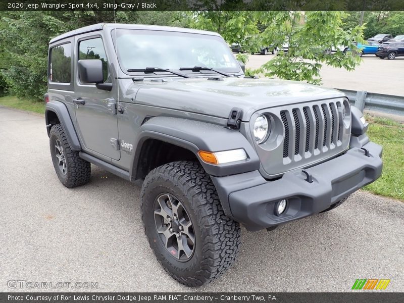 Sting-Gray / Black 2020 Jeep Wrangler Sport 4x4