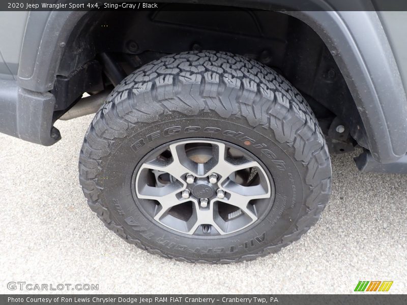 Sting-Gray / Black 2020 Jeep Wrangler Sport 4x4