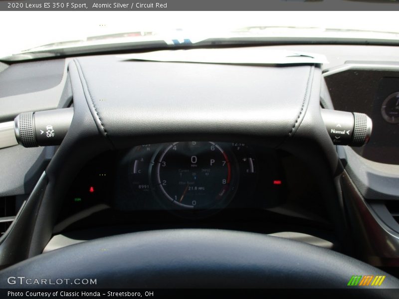 Atomic Silver / Circuit Red 2020 Lexus ES 350 F Sport
