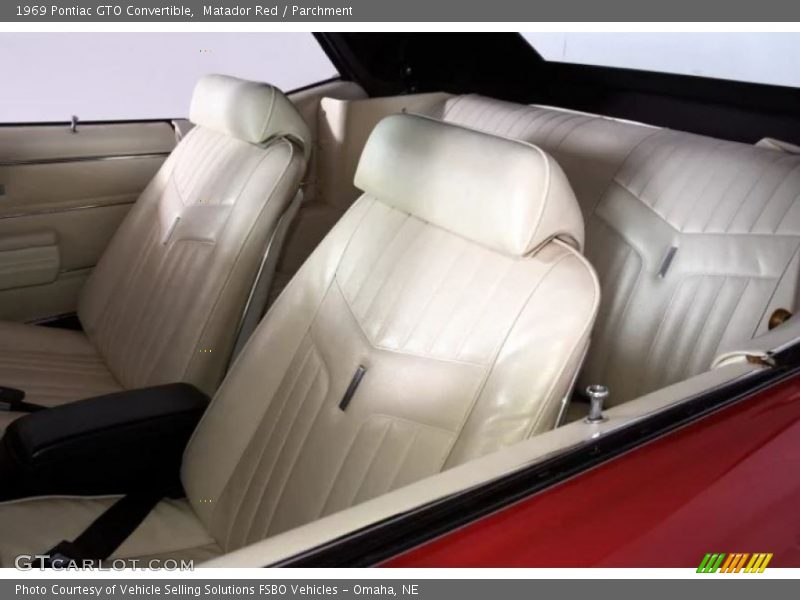 Front Seat of 1969 GTO Convertible