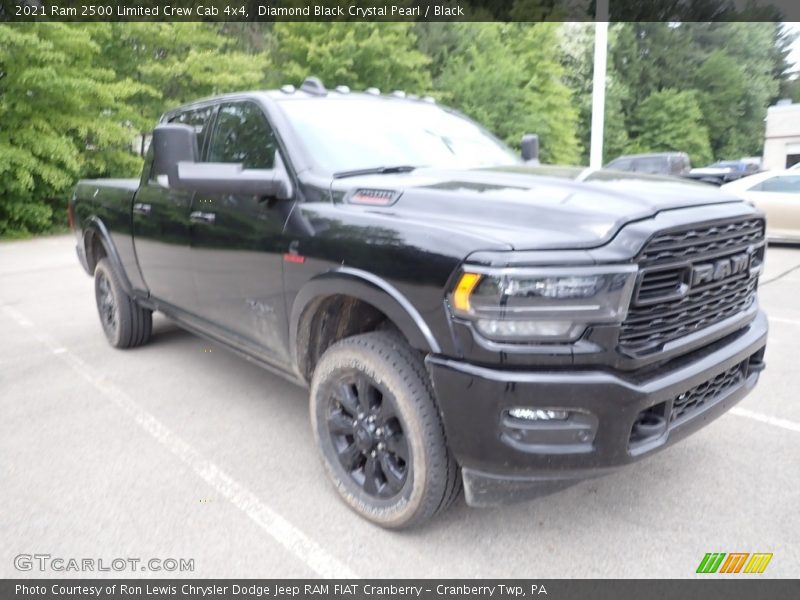 Diamond Black Crystal Pearl / Black 2021 Ram 2500 Limited Crew Cab 4x4