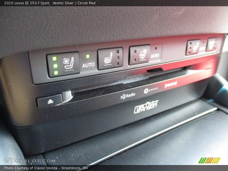Atomic Silver / Circuit Red 2020 Lexus ES 350 F Sport