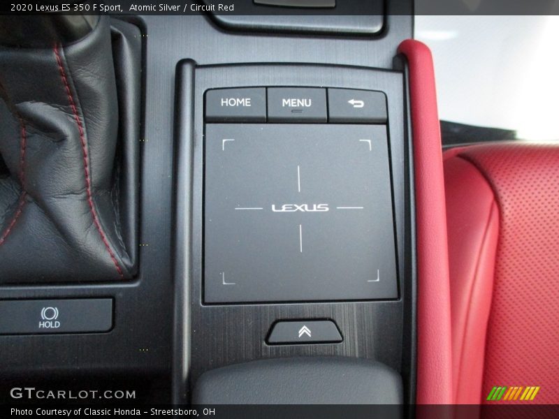 Atomic Silver / Circuit Red 2020 Lexus ES 350 F Sport