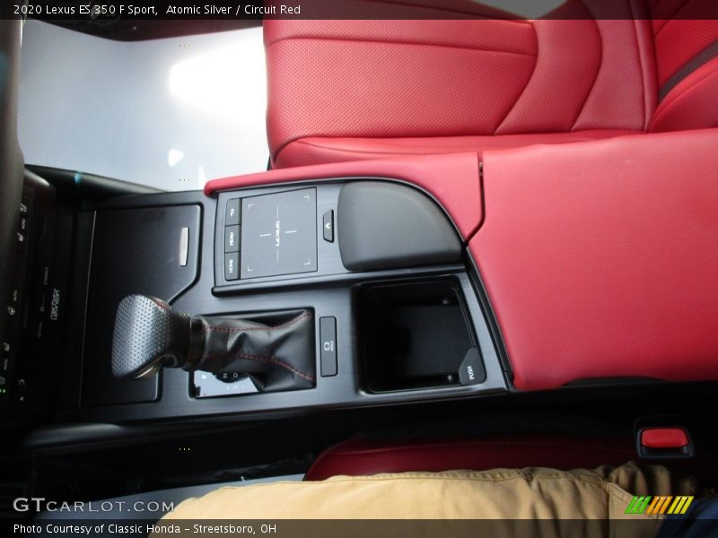 Atomic Silver / Circuit Red 2020 Lexus ES 350 F Sport