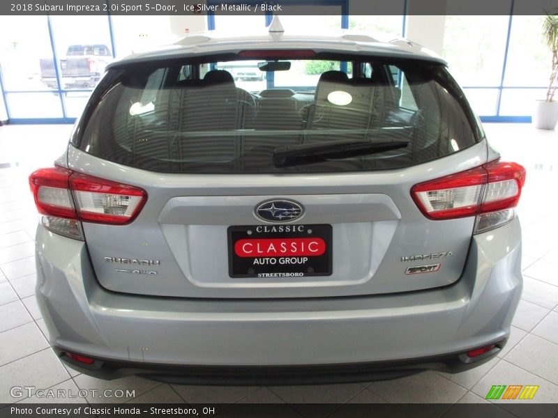 Ice Silver Metallic / Black 2018 Subaru Impreza 2.0i Sport 5-Door