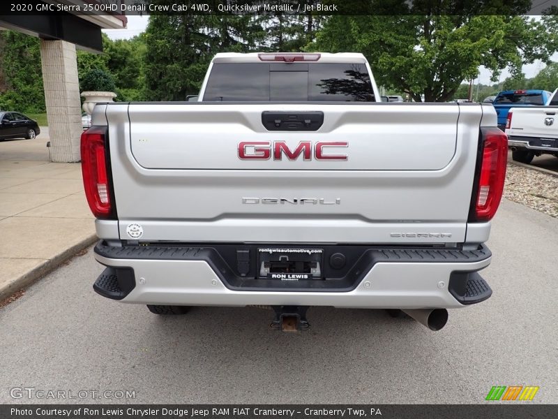 Quicksilver Metallic / Jet Black 2020 GMC Sierra 2500HD Denali Crew Cab 4WD