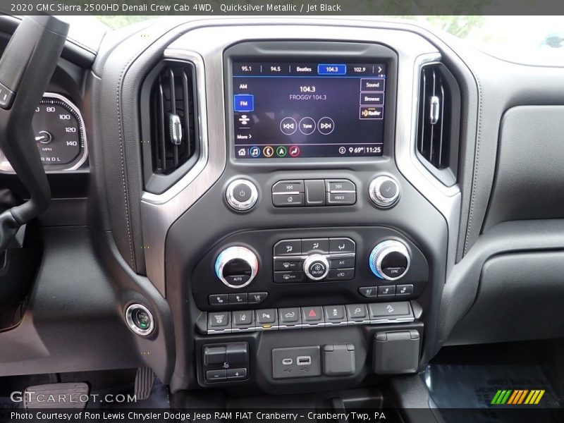 Quicksilver Metallic / Jet Black 2020 GMC Sierra 2500HD Denali Crew Cab 4WD