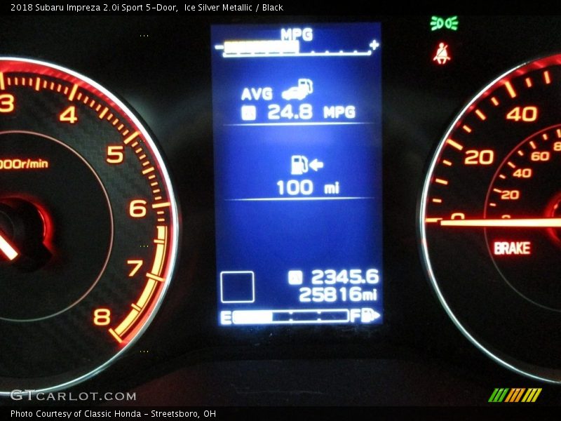 Ice Silver Metallic / Black 2018 Subaru Impreza 2.0i Sport 5-Door
