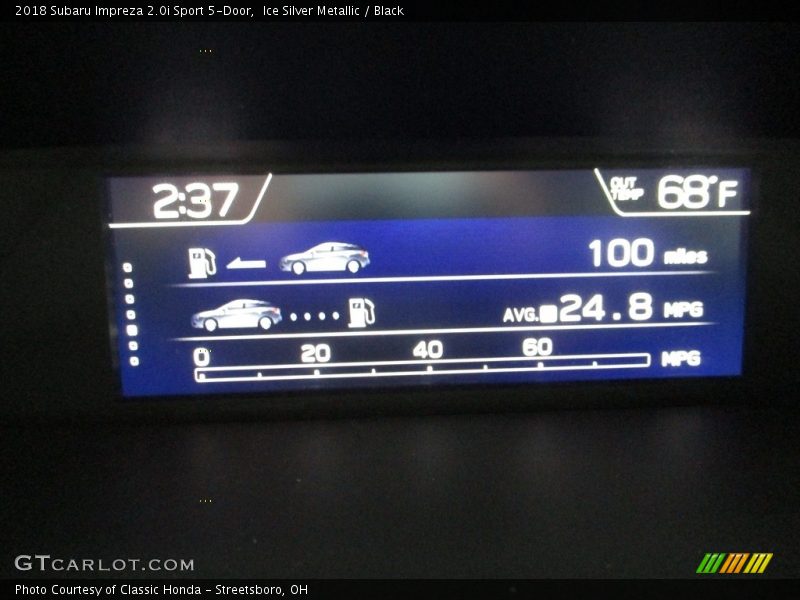 Ice Silver Metallic / Black 2018 Subaru Impreza 2.0i Sport 5-Door