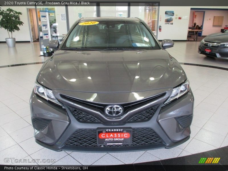 Predawn Gray Mica / Black 2020 Toyota Camry SE