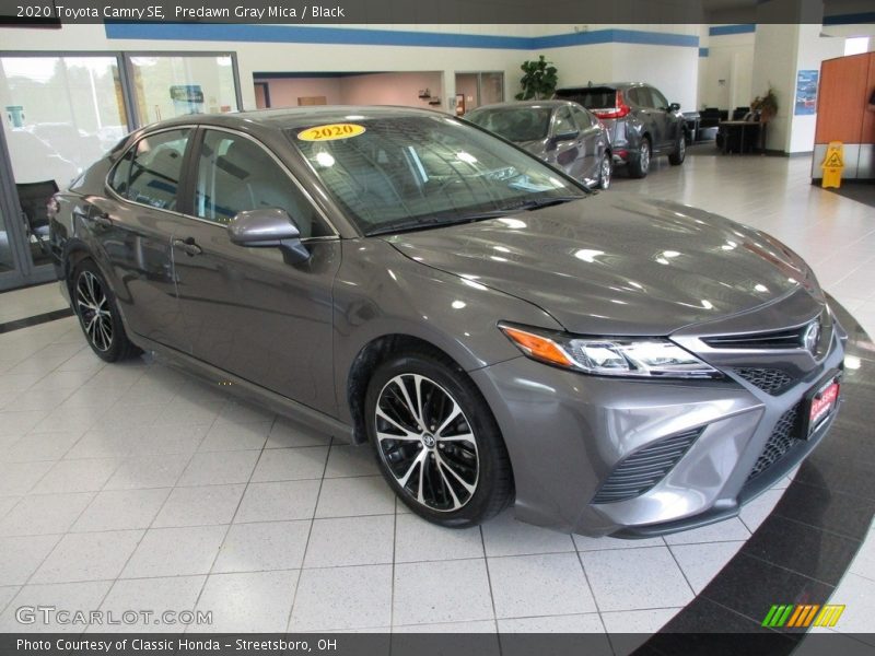 Predawn Gray Mica / Black 2020 Toyota Camry SE
