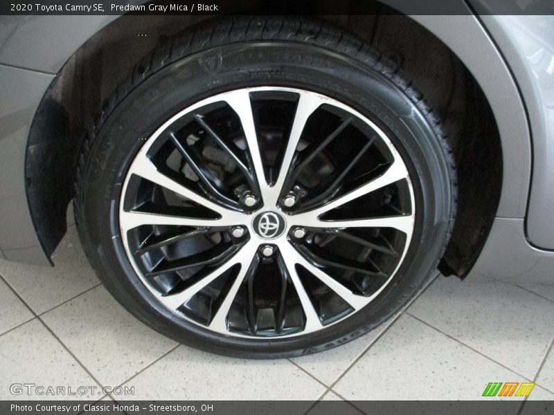 Predawn Gray Mica / Black 2020 Toyota Camry SE