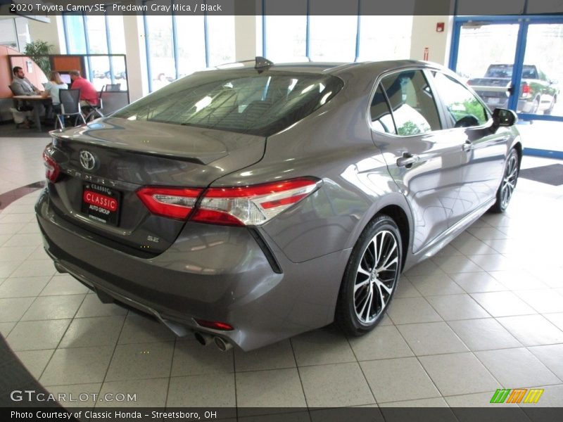 Predawn Gray Mica / Black 2020 Toyota Camry SE