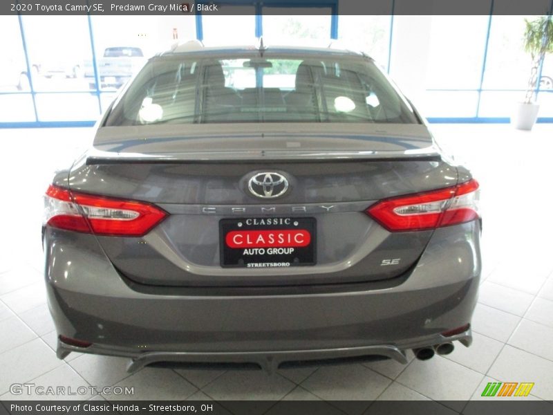 Predawn Gray Mica / Black 2020 Toyota Camry SE