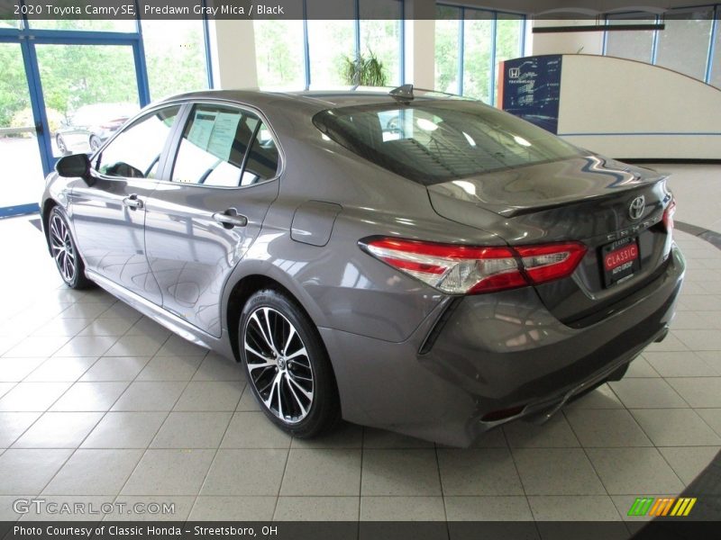 Predawn Gray Mica / Black 2020 Toyota Camry SE