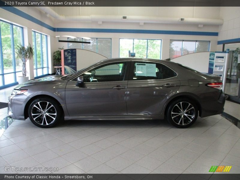 Predawn Gray Mica / Black 2020 Toyota Camry SE